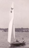 The iconic 'Yandy' sailing at Woolverstone on the River Orwell, one of the early 'hot spots' for the 505 class © 505 Class Association