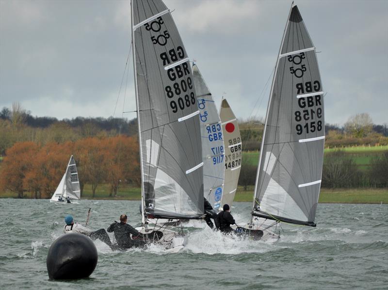 505s during the Rutland Challenge for the John Merricks Tiger Trophy photo copyright Jon Williams taken at Rutland Sailing Club and featuring the 505 class