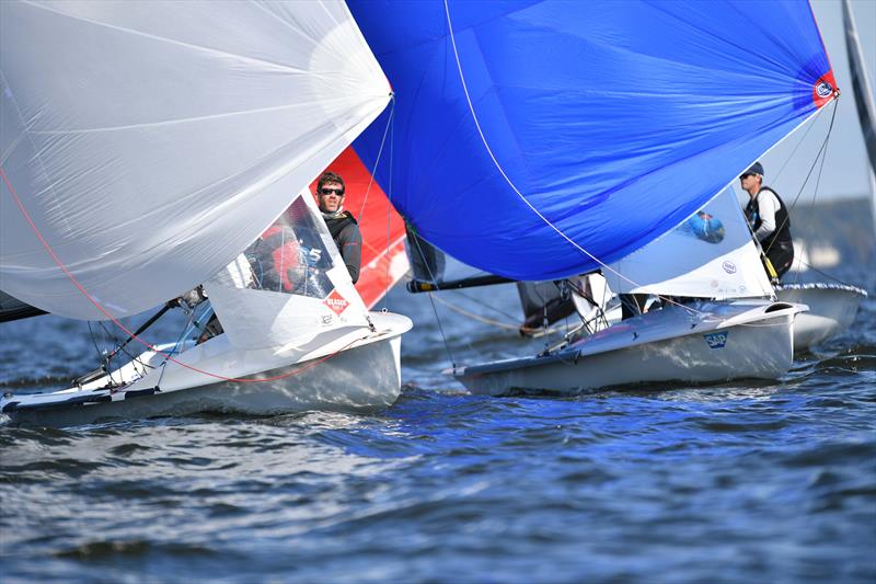 2017 SAP 5O5 Worlds at Annapolis photo copyright Bill Wagne taken at Severn Sailing Association and featuring the 505 class