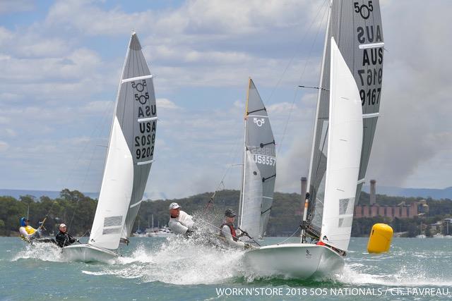 Work'N'Store / Ronstan 505 Australian Championship - photo © Work'N'Store 2018 505 Nationals / Christophe Favreau