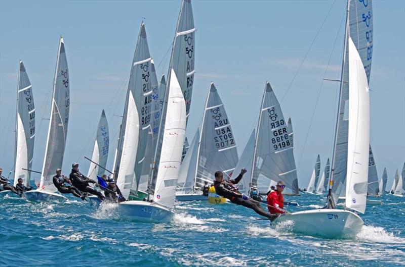 Final day of the 505 World Championship in Fremantle photo copyright Rick Steuart / Perth Sailing Photograph taken at Fremantle Sailing Club and featuring the 505 class