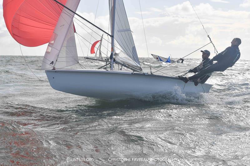505 Euro Cup 2021 at Hayling Island photo copyright Christophe Favreau taken at Hayling Island Sailing Club and featuring the 505 class