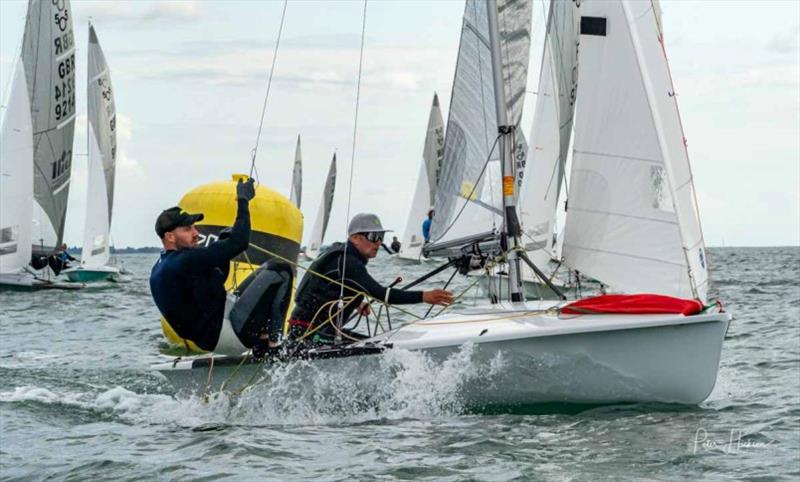 505 UK Euro Cup 2019 photo copyright Peter Hickson taken at Hayling Island Sailing Club and featuring the 505 class