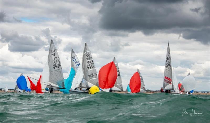 505 UK Euro Cup 2019 photo copyright Peter Hickson taken at Hayling Island Sailing Club and featuring the 505 class