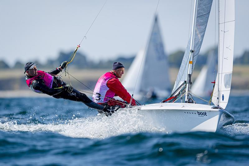 Wolfgang Hunger and Holger Jess (GER) scored three bullets in the 505 class on the second day of racing in Kiel - 2021 Kieler Woche Regatta - photo © Sascha Klahn