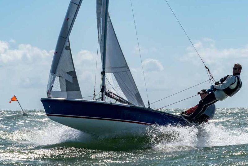 505 UK Euro Cup 2019 photo copyright Peter Hickson taken at Hayling Island Sailing Club and featuring the 505 class