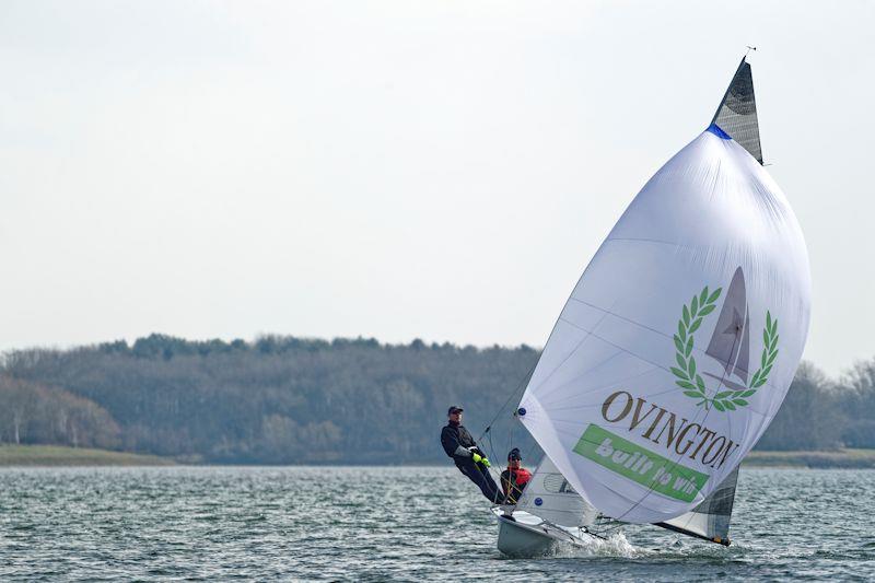 505 class at the Ovington Inland Championship 2022 photo copyright Paul Sanwell / OPP taken at Grafham Water Sailing Club and featuring the 505 class