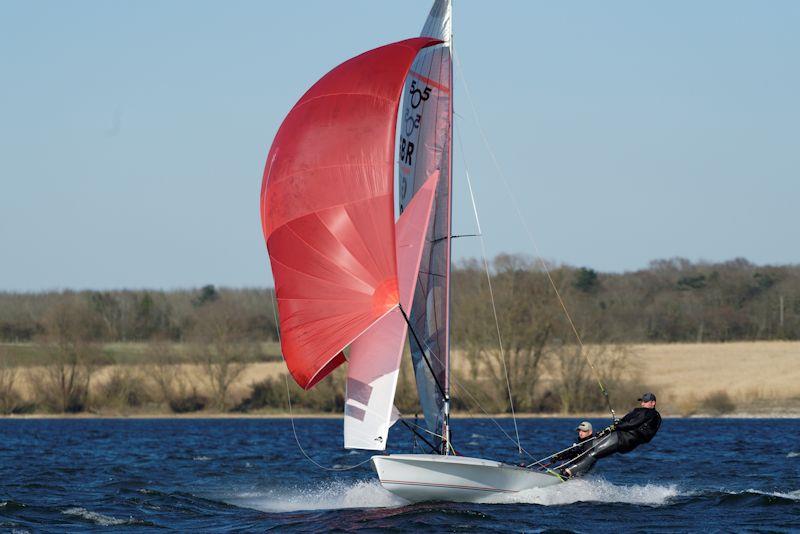 505 class at the Ovington Inland Championship 2022 photo copyright Paul Sanwell / OPP taken at Grafham Water Sailing Club and featuring the 505 class