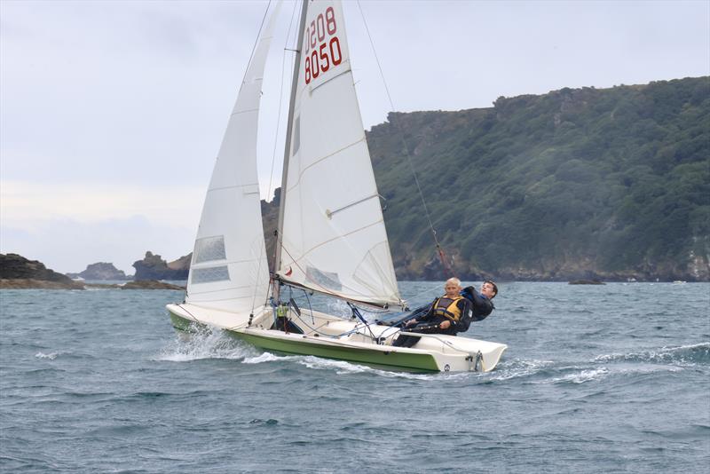 Salcombe Yacht Club Summer Series Race 6 photo copyright Lucy Burn taken at Salcombe Yacht Club and featuring the 505 class