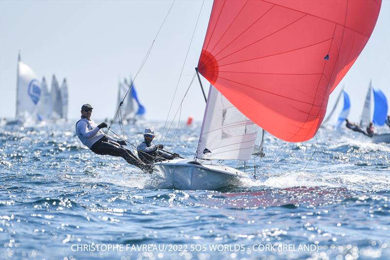 McNay and Paine - 2022 505 World Championship photo copyright Christophe Favreau / 2022 505 Worlds taken at Royal Cork Yacht Club and featuring the 505 class