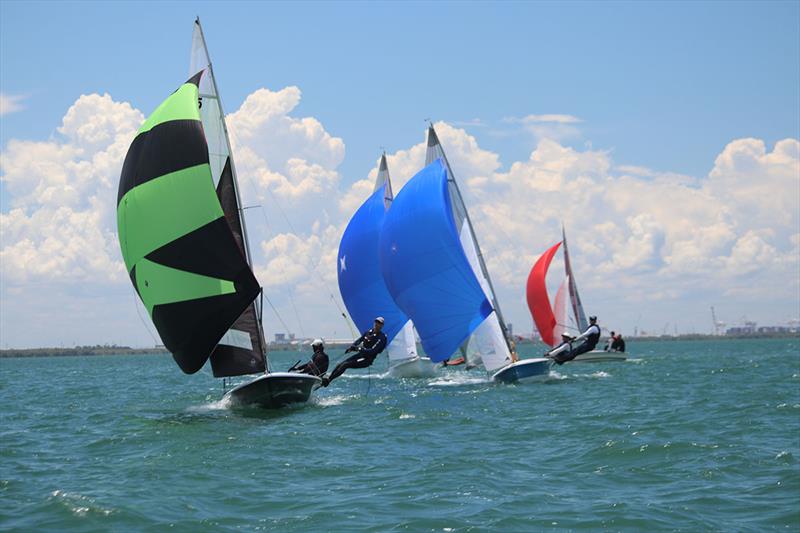 Fleet - 2023 Ronstan 505 Australian Championship photo copyright Jordan Spencer taken at Darling Point Sailing Squadron and featuring the 505 class