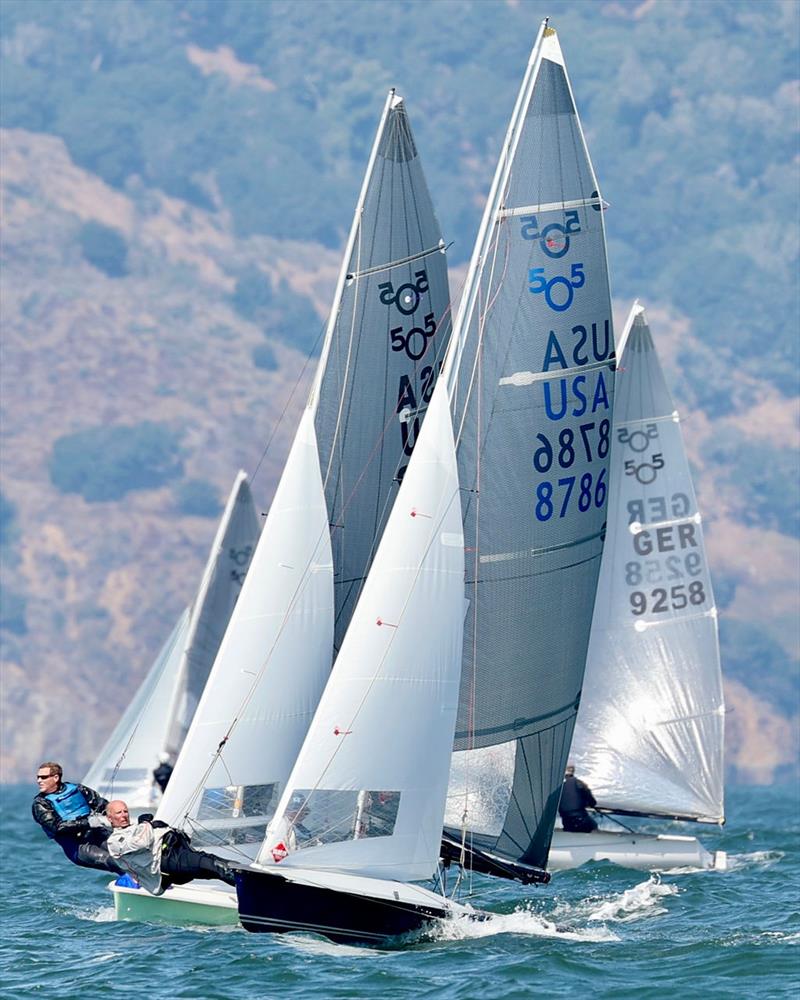 5O5 Pre-Worlds and North American Championship in San Francisco Bay photo copyright Bryan McDonald taken at St. Francis Yacht Club and featuring the 505 class