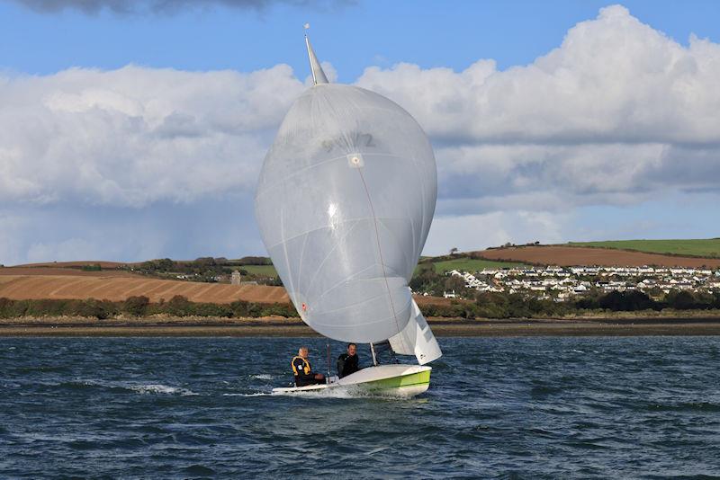 Salcombe Yacht Club Autumn Series Race 7 photo copyright Lucy Burn taken at Salcombe Yacht Club and featuring the 505 class