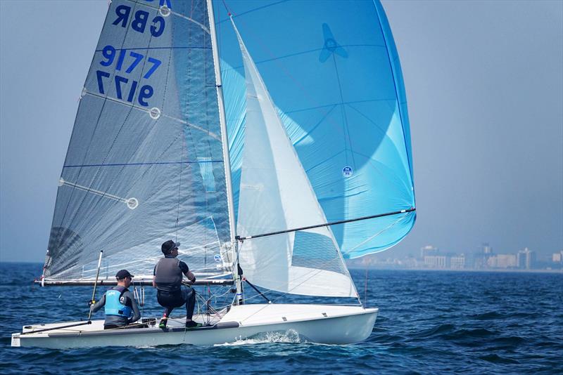 Stephen Graham and Tim Hartley - 505 Southern Championships at Hayling Island - photo © Sarah Mitchell