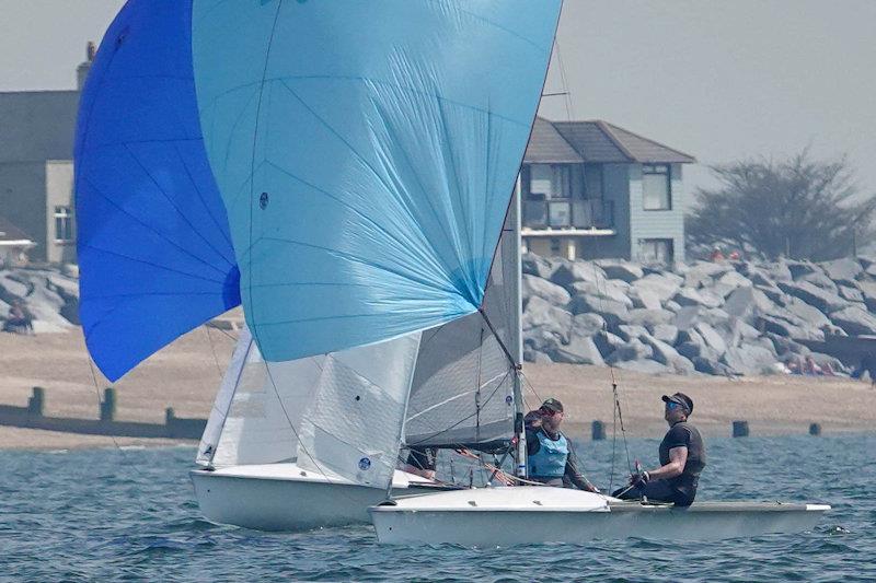 505 Southern Championships at Hayling Island photo copyright Sarah Mitchell taken at Hayling Island Sailing Club and featuring the 505 class