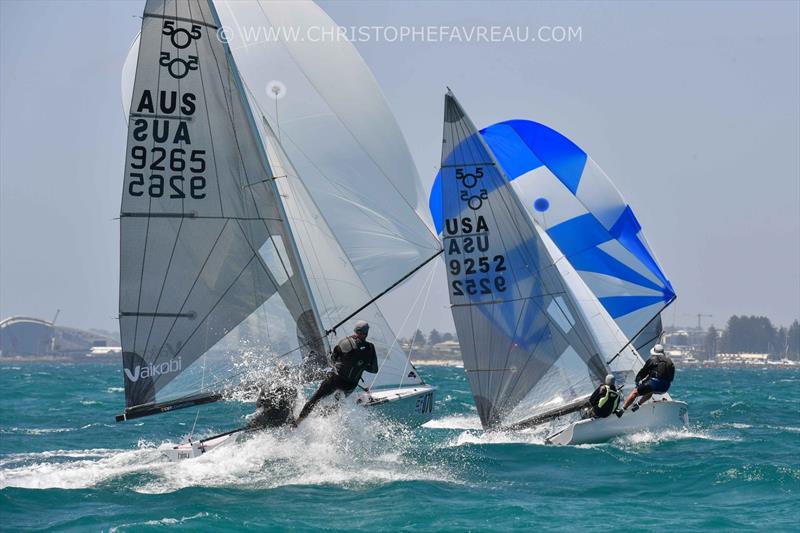 Harken 505, OK and 470 Class Australian Championships - Days 3 & 4 photo copyright Christophe Favreau taken at Fremantle Sailing Club and featuring the 505 class