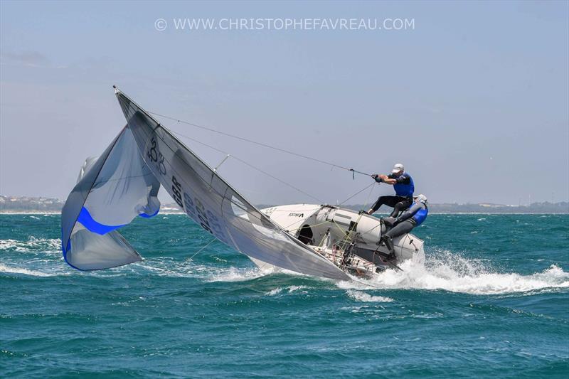 Harken 505, OK and 470 Class Australian Championships - Days 3 & 4 photo copyright Christophe Favreau taken at Fremantle Sailing Club and featuring the 505 class
