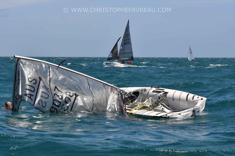 Harken 505, OK and 470 Class Australian Championships - Days 3 & 4 photo copyright Christophe Favreau taken at Fremantle Sailing Club and featuring the 505 class