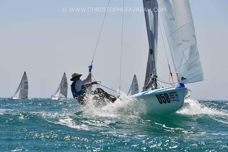 Harken 505 Australian Championships Final Day photo copyright Christophe Favreau taken at Fremantle Sailing Club and featuring the 505 class
