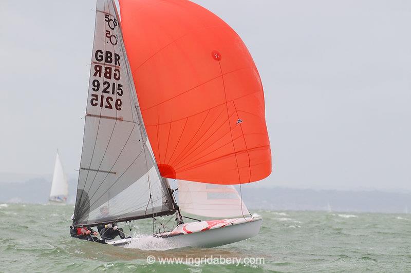 Roger Gilbert and Ian Mitchell, overall winners - Rooster 505 Southern Area Championship at Hayling Island - photo © Ingrid Abery / www.ingridabery.com