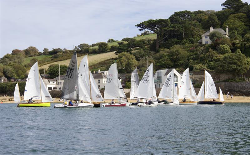 Salcombe Yacht Club Autumn Series Race 4 photo copyright Lucy Burn taken at Salcombe Yacht Club and featuring the 505 class