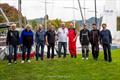 Top 3 teams at the Thunersee Yachtclub's Herbstpreis © Robert Deaves / www.robertdeaves.uk