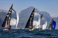 Race 8 on day 3 of the 5.5 Metre Alpen Cup at Riva, Lake Garda, Italy &copy; Robert Deaves / www.robertdeaves.uk