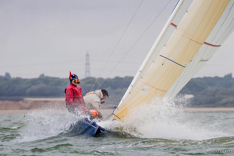 Auguste 1er photo copyright Robert Deaves taken at Royal Yacht Squadron and featuring the 5.5m class