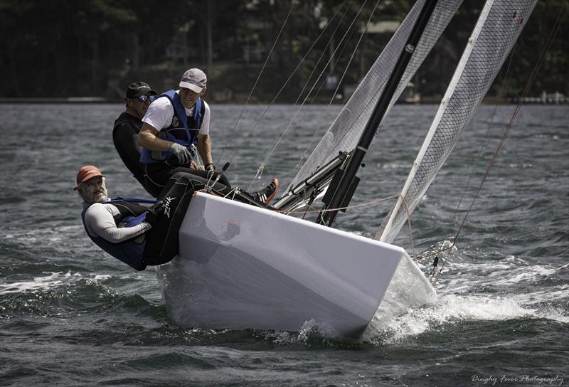 John Bacon's Ka-Ring-Gai will be on the start line at the 2020 5.5 Metre World Championship photo copyright Warwick Crossman / Dinghy Fever Photography taken at Royal Prince Alfred Yacht Club and featuring the 5.5m class