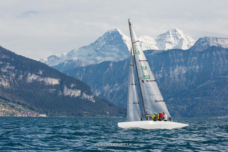 Marie-Françoise XXI on 5.5 Metre Herbstpreis day 1 photo copyright Robert Deaves / www.robertdeaves.uk taken at  and featuring the 5.5m class