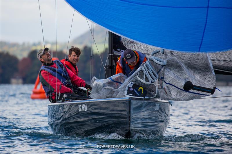 Forza Del Destino on day 3 of the 5.5 Metre Herbstpreis photo copyright Robert Deaves / www.robertdeaves.uk taken at  and featuring the 5.5m class