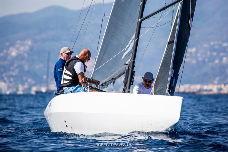 Momo at the 2021 5.5 Metre French Open in Cannes - photo © Robert Deaves