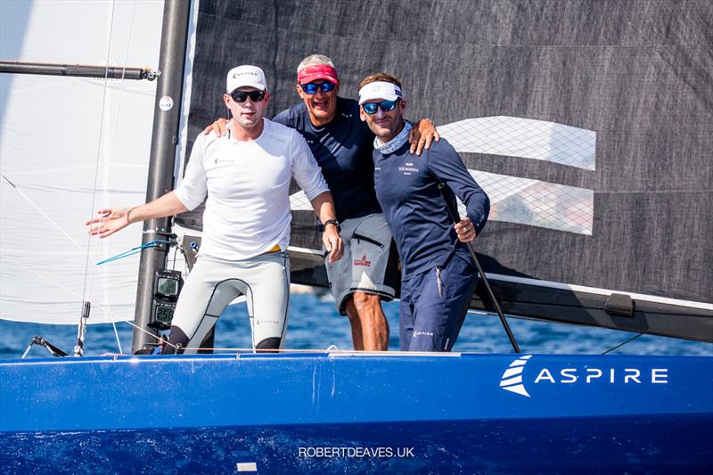 Aspire wins the 2021 5.5 Metre French Open in Cannes photo copyright Robert Deaves taken at Yacht Club de Cannes and featuring the 5.5m class