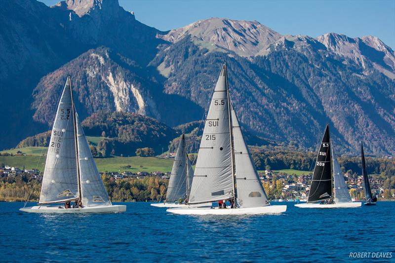 Race 3 - 2018 Herbstpreis  photo copyright Robert Deaves taken at Thunersee-Yachtclub and featuring the 5.5m class