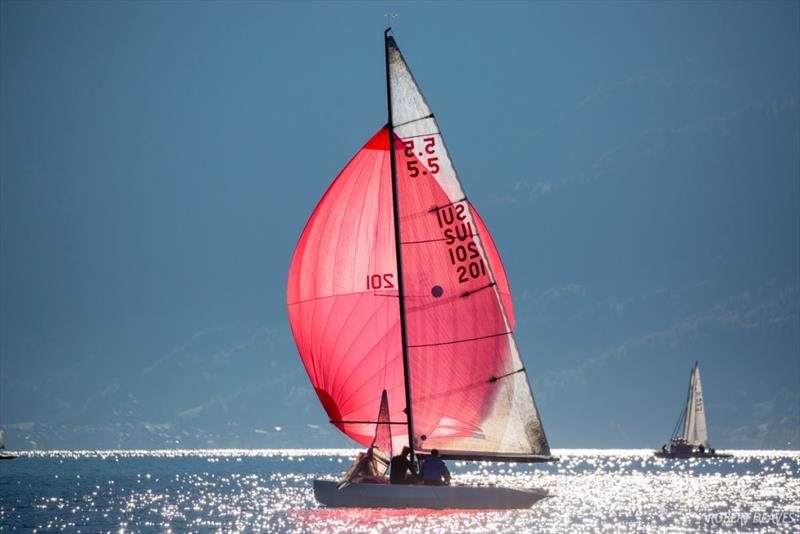 Zicca - Final Day - 5.5 Metre Herbstpreis on Lake Thun photo copyright Robert Deaves taken at Thunersee-Yachtclub and featuring the 5.5m class