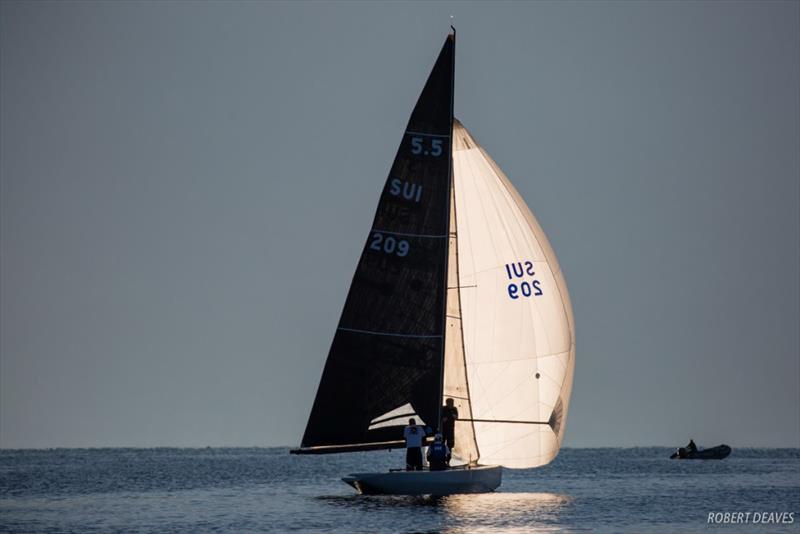 Otto - Final Day - 5.5 Metre Herbstpreis on Lake Thun photo copyright Robert Deaves taken at Thunersee-Yachtclub and featuring the 5.5m class