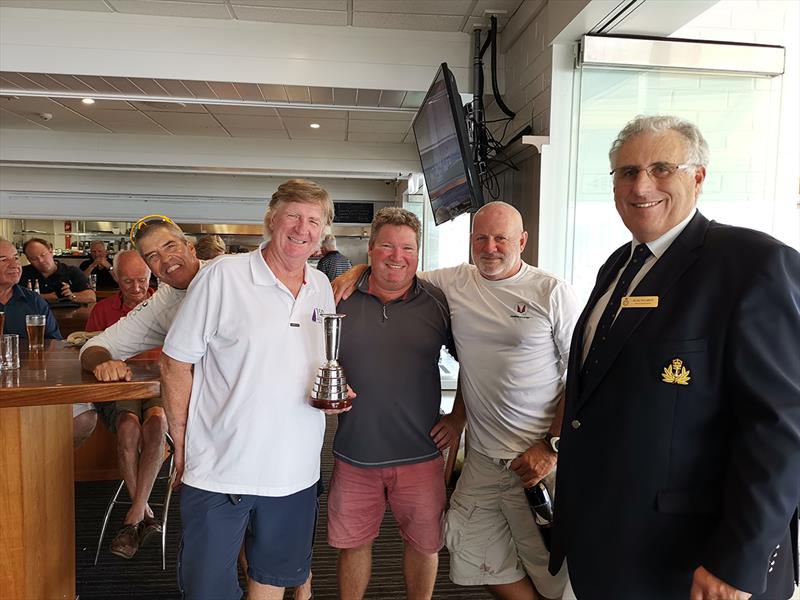 Damian Macey - Baragoola - 2019 5.5M Australian Championships  photo copyright Katie Pellew taken at Royal Prince Alfred Yacht Club and featuring the 5.5m class