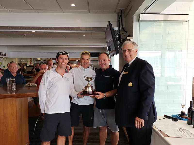 Martin Cross - Antares - 2019 5.5M Australian Championships  photo copyright Katie Pellew taken at Royal Prince Alfred Yacht Club and featuring the 5.5m class