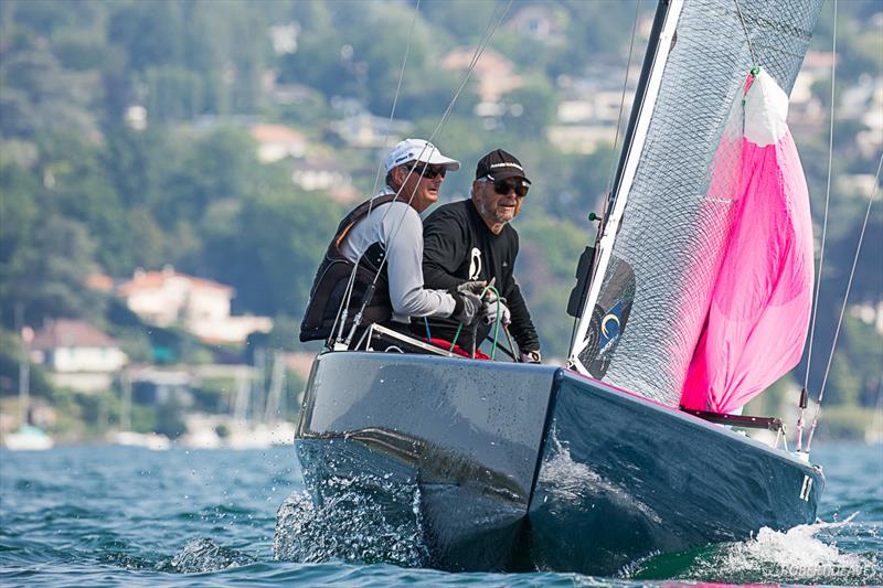 Pungin - 2019 International 5.5 Metre Swiss Open Championship photo copyright Robert Deaves taken at Société Nautique de Genève and featuring the 5.5m class