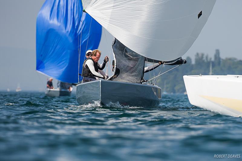 Caracole - 2019 International 5.5 Metre Swiss Open Championship photo copyright Robert Deaves taken at Société Nautique de Genève and featuring the 5.5m class