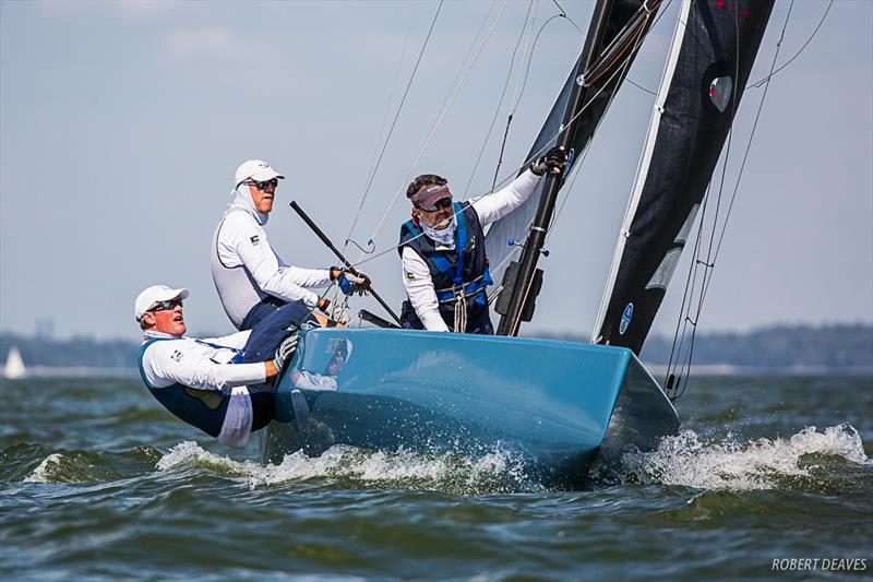 New Moon - 2019 Scandinavian Gold Cup photo copyright Robert Deaves taken at  and featuring the 5.5m class