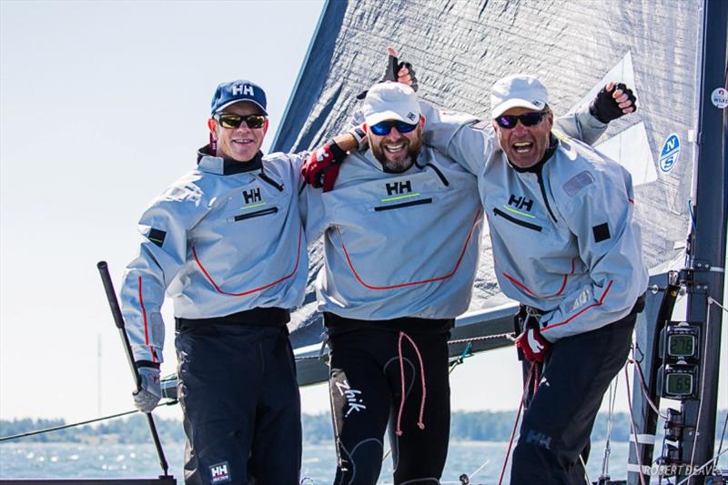 Artemis XIV (NOR 57, Kristian Nergaard, Johan Barne, Trond Solli-Sæther) - 2019 Scandinavian Gold Cup photo copyright Robert Deaves taken at  and featuring the 5.5m class