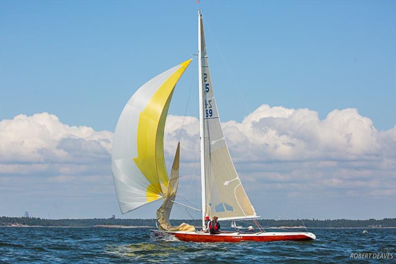 Scatoulitsa 4 (Z 69, Matti Muoniovaara, Heikki Häyhä, Matias Muoniovaara) photo copyright Robert Deaves taken at  and featuring the 5.5m class