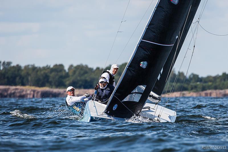 New Moon - Day 1 - 2019 5.5 Metre Worlds in Helsinki - photo © Robert Deaves