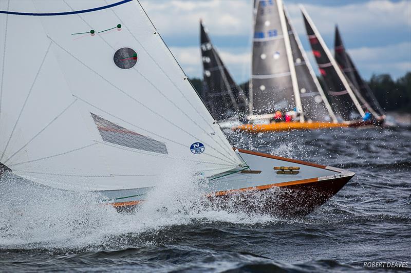 Start Race 2 - Day 2 - 5.5 Metre World Championship 2019 in Helsinki photo copyright Robert Deaves taken at  and featuring the 5.5m class