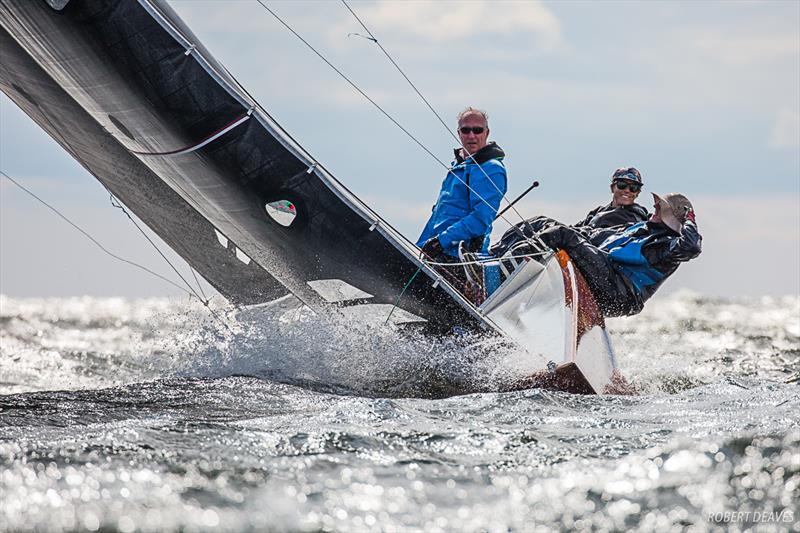 Skylla II - Day 2 - 5.5 Metre World Championship 2019 in Helsinki photo copyright Robert Deaves taken at  and featuring the 5.5m class