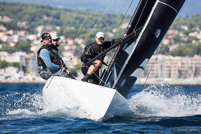 Otto - 41 Régates Royales 5.5 mJI photo copyright Robert Deaves taken at Yacht Club de Cannes and featuring the 5.5m class