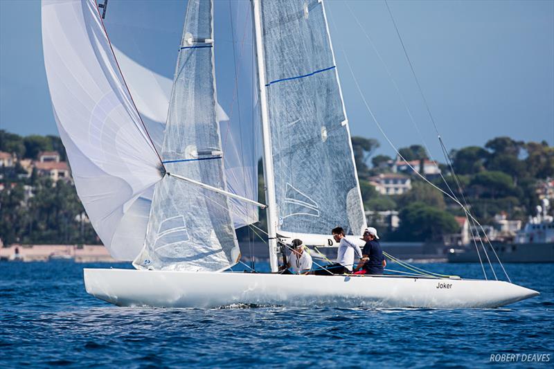 Joker - 41 Régates Royales 5.5 mJI photo copyright Robert Deaves taken at Yacht Club de Cannes and featuring the 5.5m class