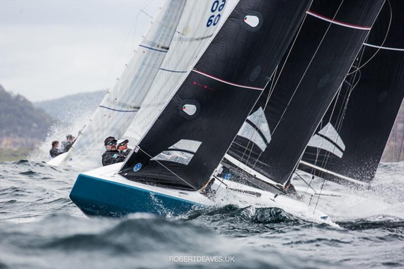 New Moon II - 2020 International 5.5 Metre World Championship, day 1 photo copyright Robert Deaves taken at Royal Prince Alfred Yacht Club and featuring the 5.5m class