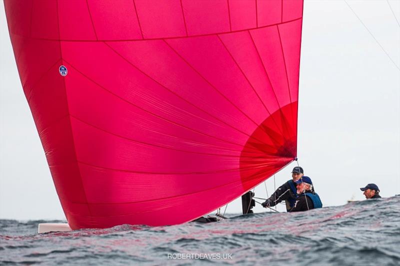 Ku-Ring-Gai - 2020 International 5.5 Metre World Championship, day 1 photo copyright Robert Deaves taken at Royal Prince Alfred Yacht Club and featuring the 5.5m class